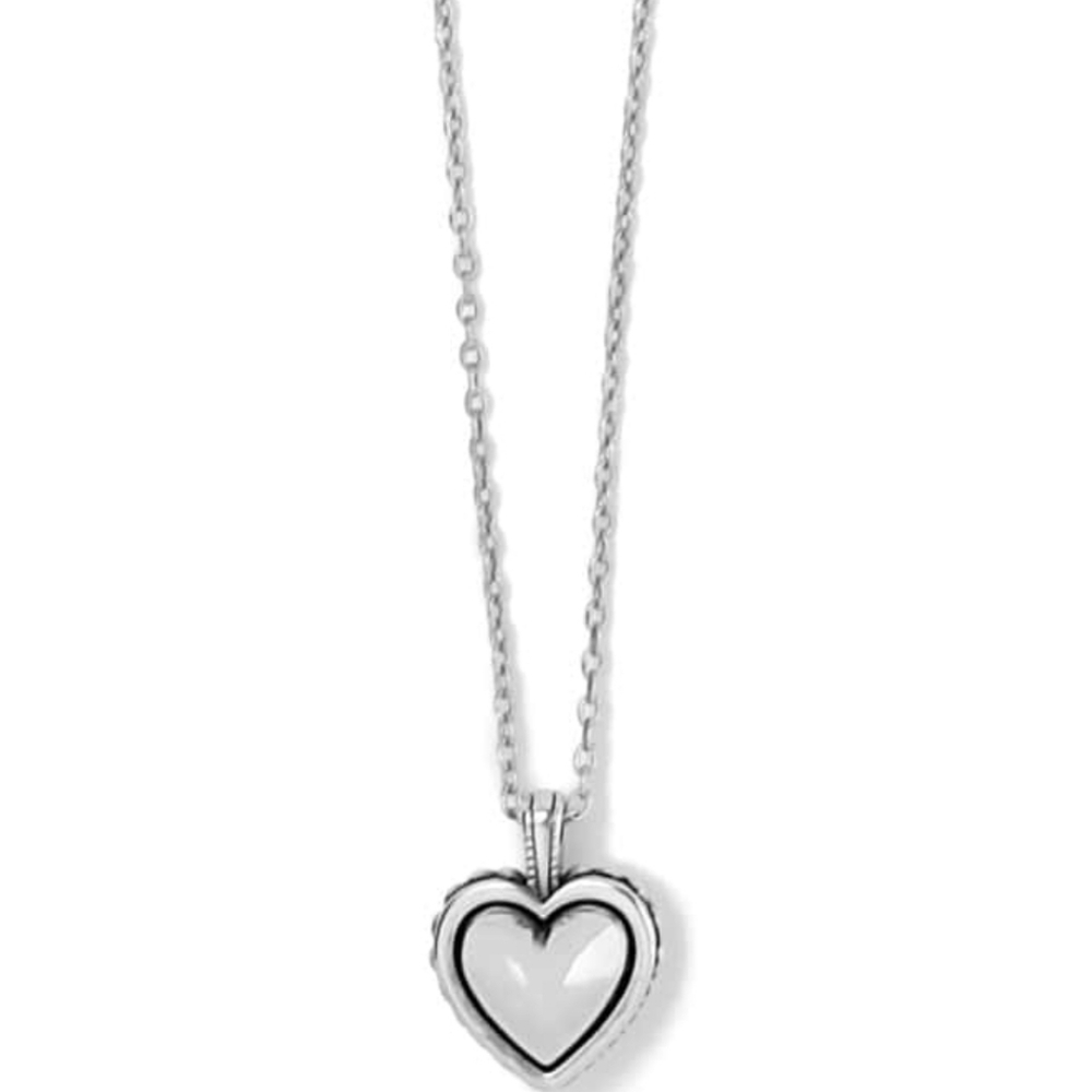 Bold Heart Petite Necklace